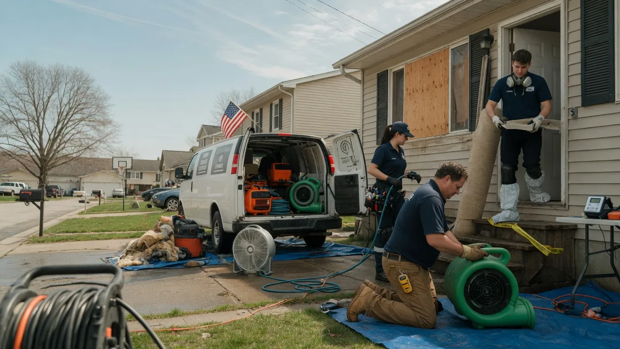 Water Damage Restoration in Mallory, WV near me